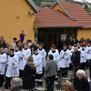 Šalatski sjemeništarci proslavili Cvjetnicu u zagrebačkim Bešićima
